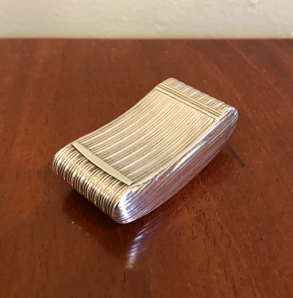 George III Silver Snuff Box, 1808