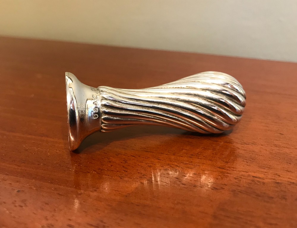Victorian Silver Wax Seal by Sampson Mordan View III