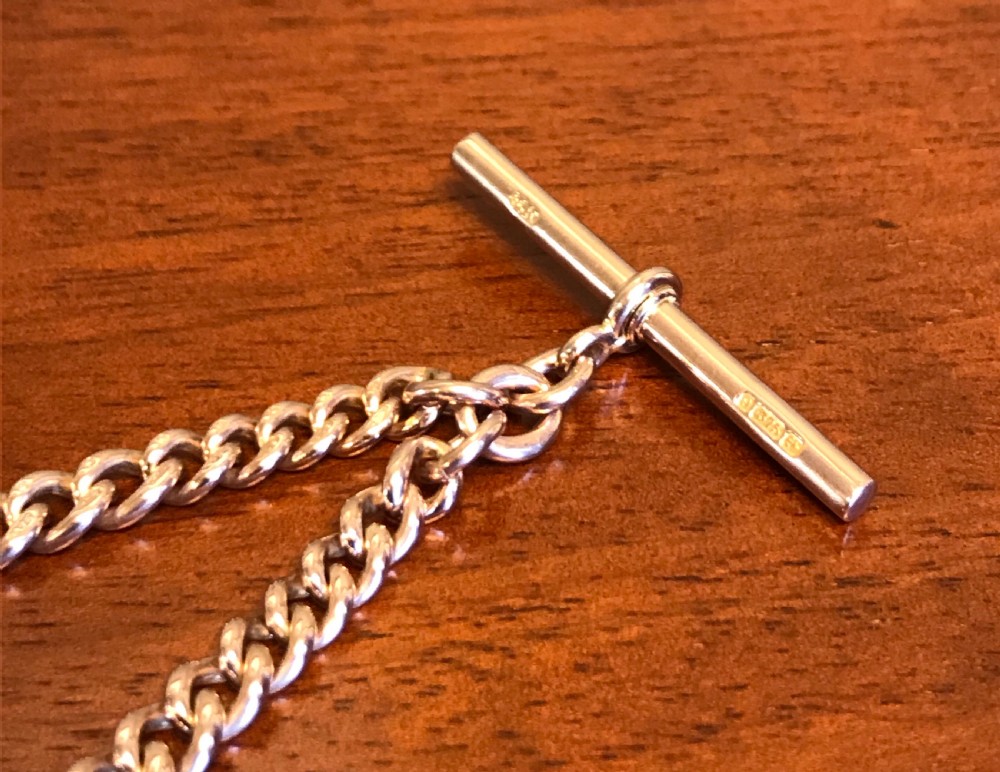 Edwardian 9ct Rose Gold Albert Chain, 51 grams View IV