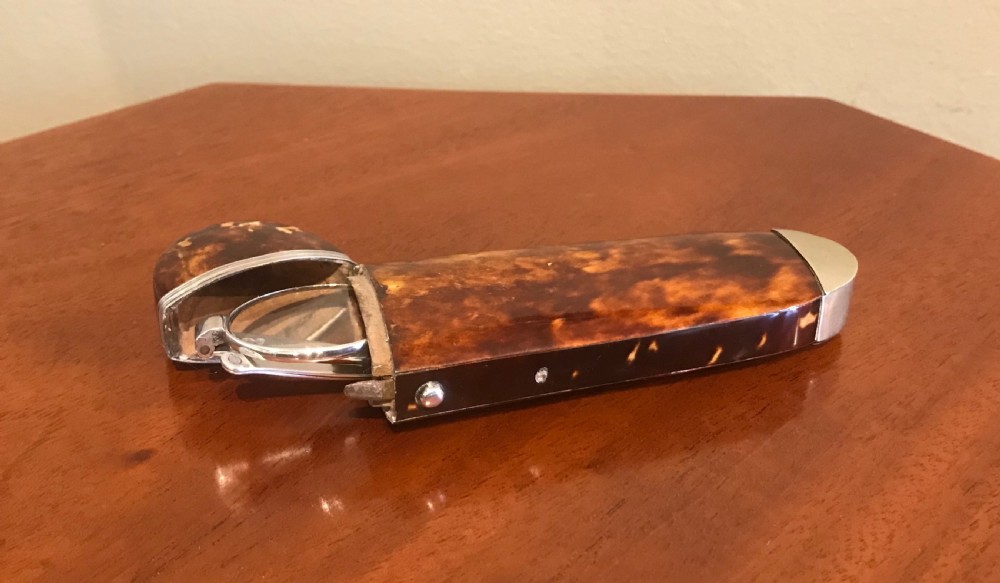 George IV Silver Spectacles and original Tortoiseshell Case View VI