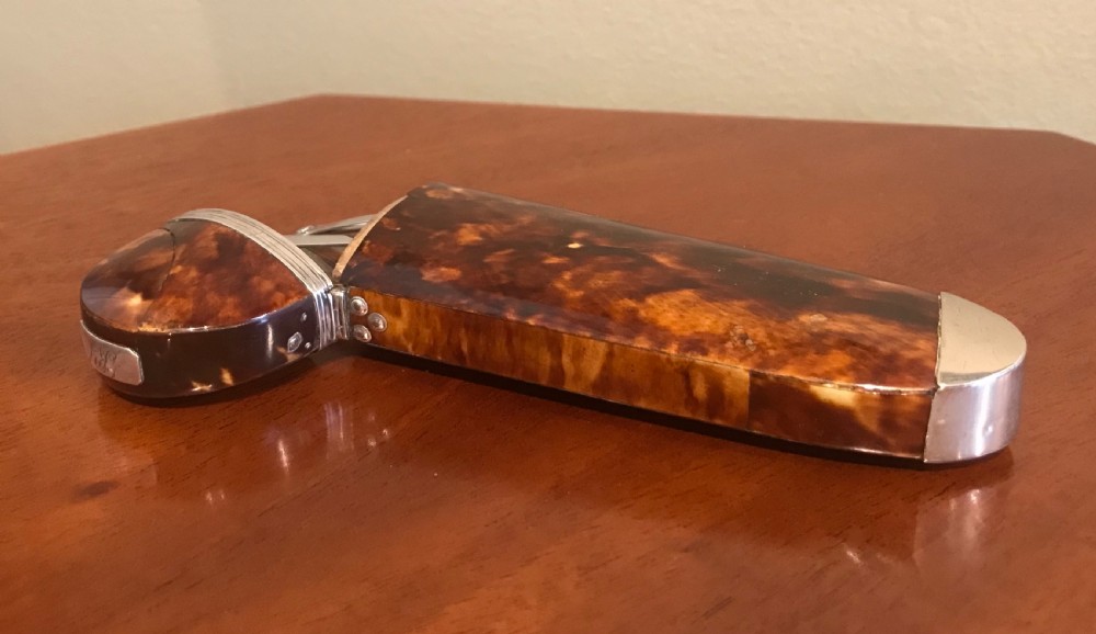 George IV Silver Spectacles and original Tortoiseshell Case View VII