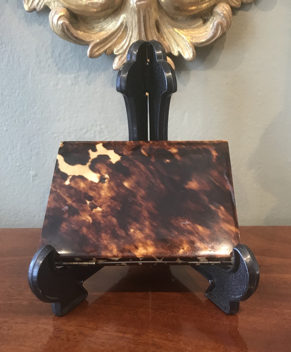Victorian Tortoiseshell Aide Memoire Card Case View IV