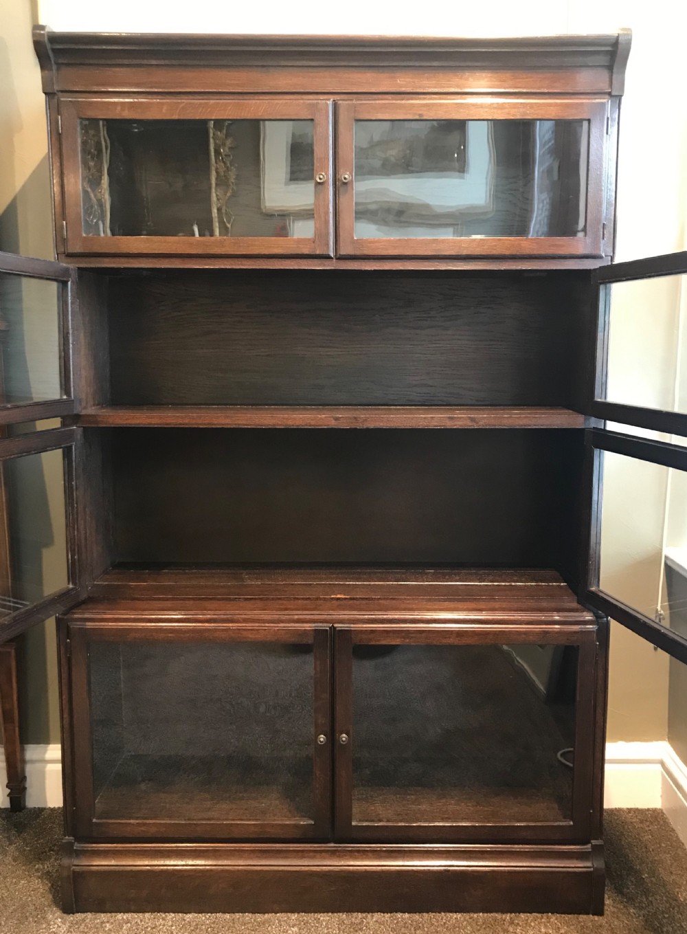 Good Oak Stacking Bookcase by Minty View II