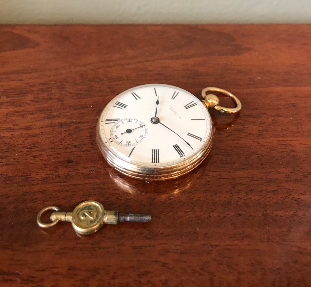 Victorian 18ct Gold Pocket Watch View II