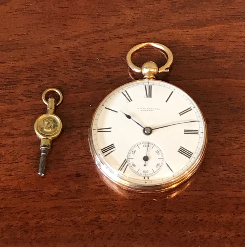 Victorian 18ct Gold Pocket Watch View III