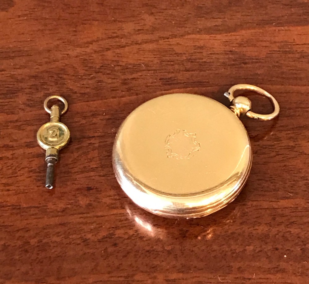 Victorian 18ct Gold Pocket Watch View IV