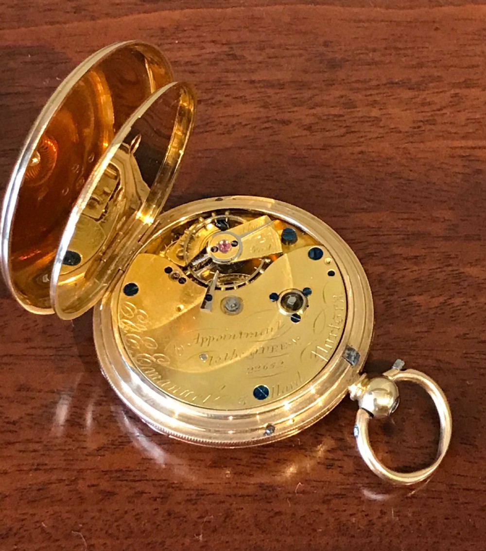 Victorian 18ct Gold Pocket Watch View VIII