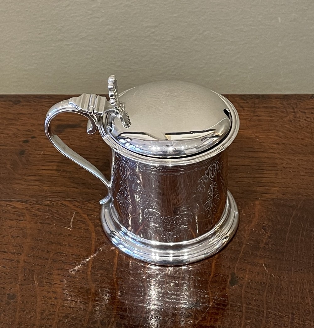 Large Victorian Drum Mustard by Frederick Elkington  View IV