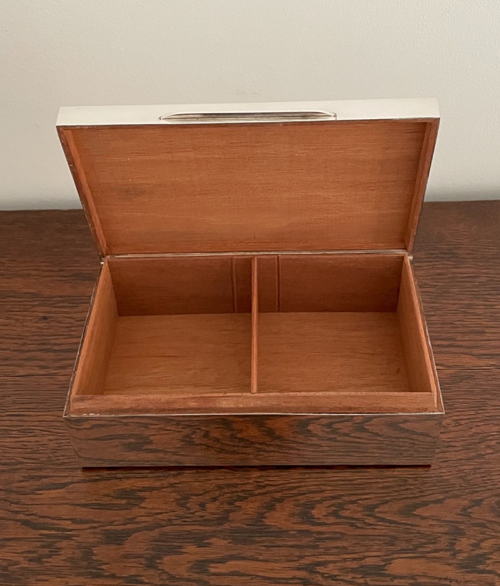 George VI Silver Cigarette Box View VIII