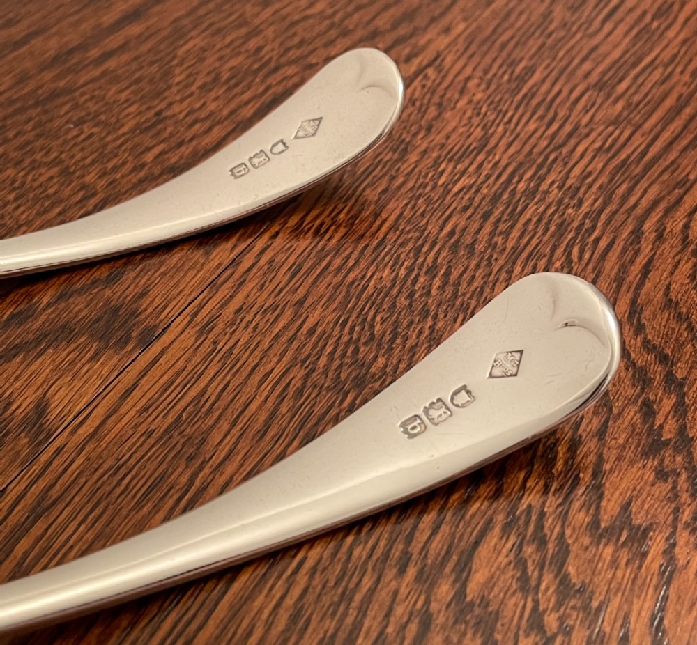Quality Victorian Solid Silver Ladles, 1898 View VIII