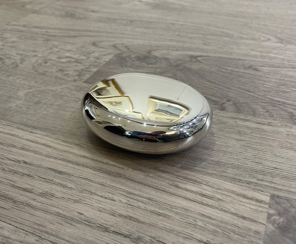 Edwardian Solid Silver Snuff Tobacco Box, George Unite