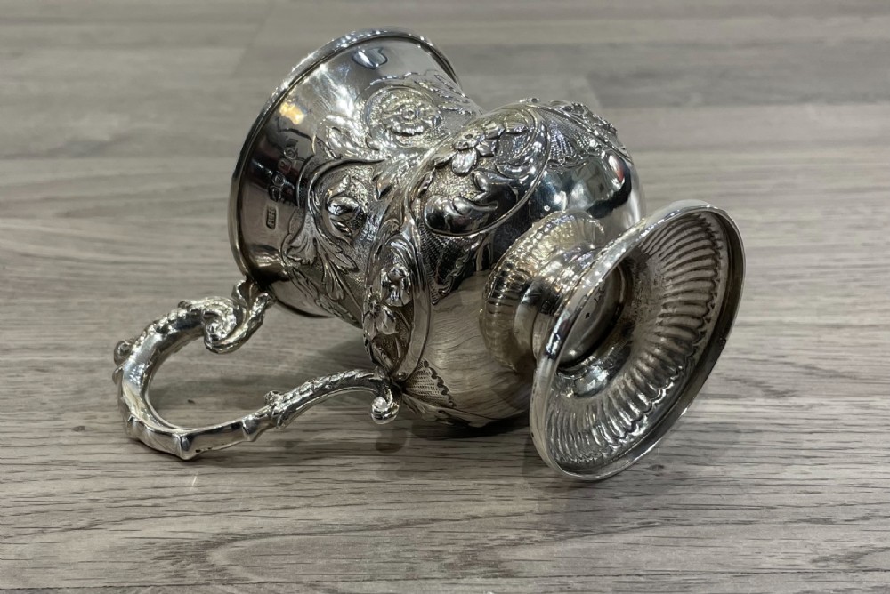 William IV Solid Silver Christening Mug, hallmarked London 1831 View VIII