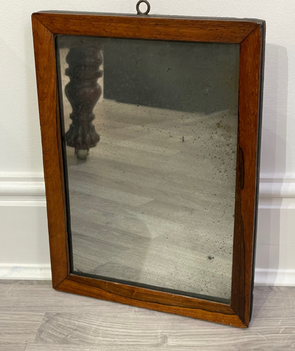 Regency Rosewood Mirror, beautiful original plate 