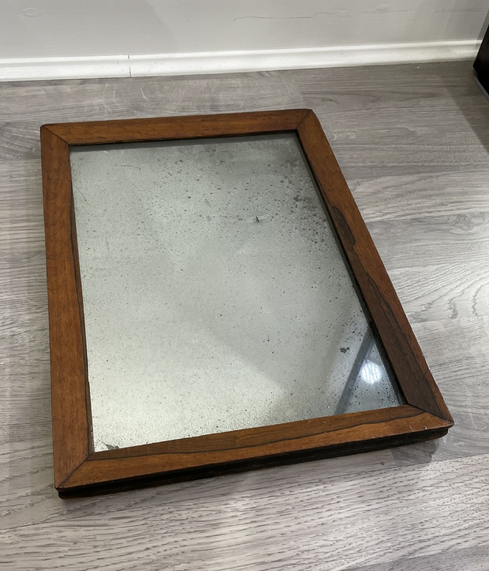 Regency Rosewood Mirror, beautiful original plate  View VI