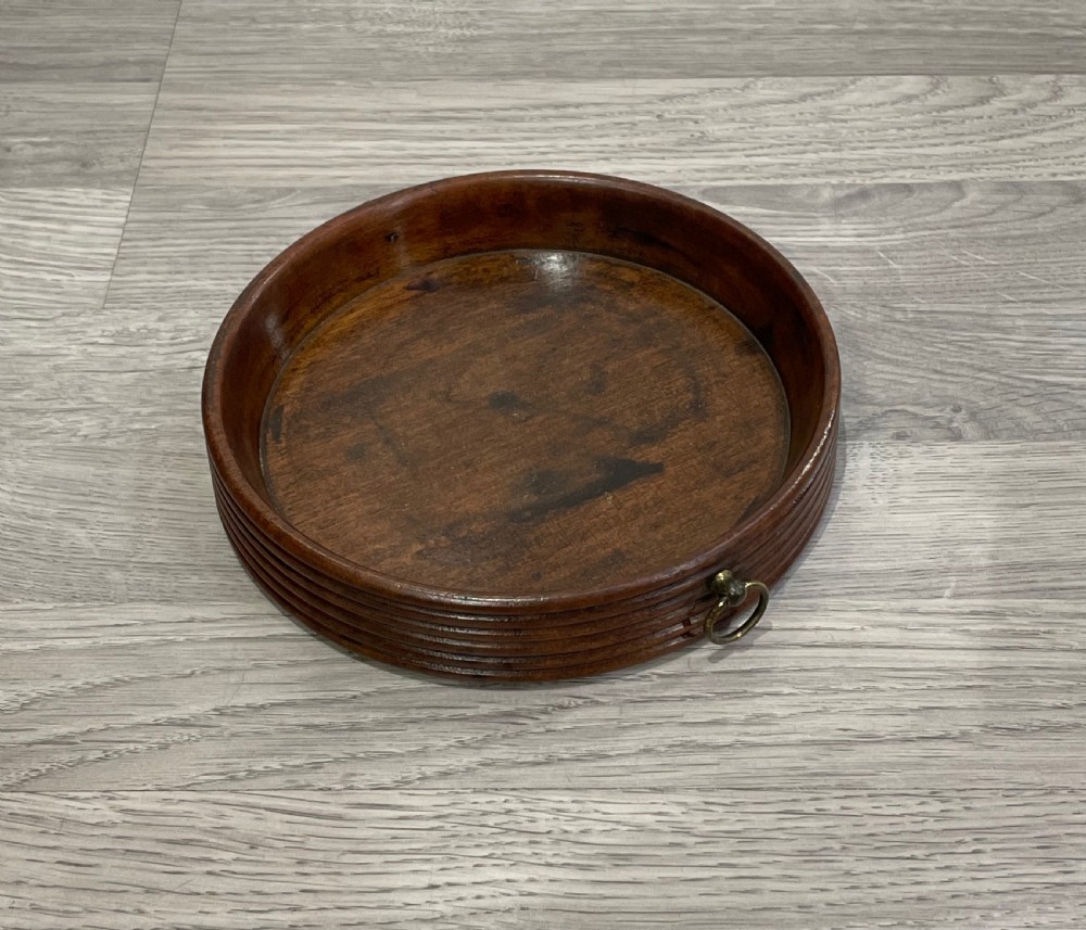 George III Mahogany Decanter Coaster