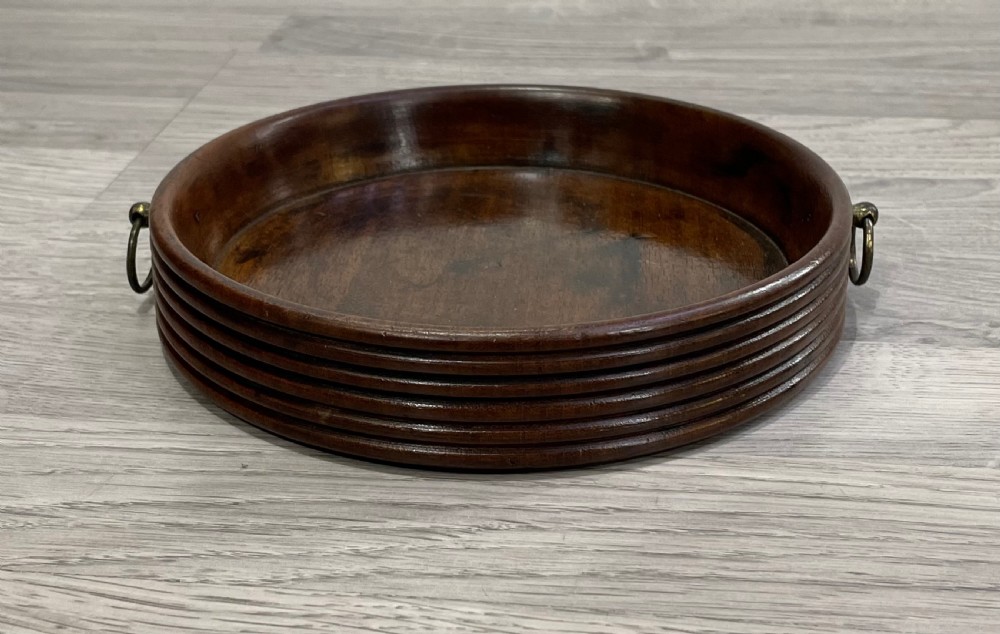 George III Mahogany Decanter Coaster View VII