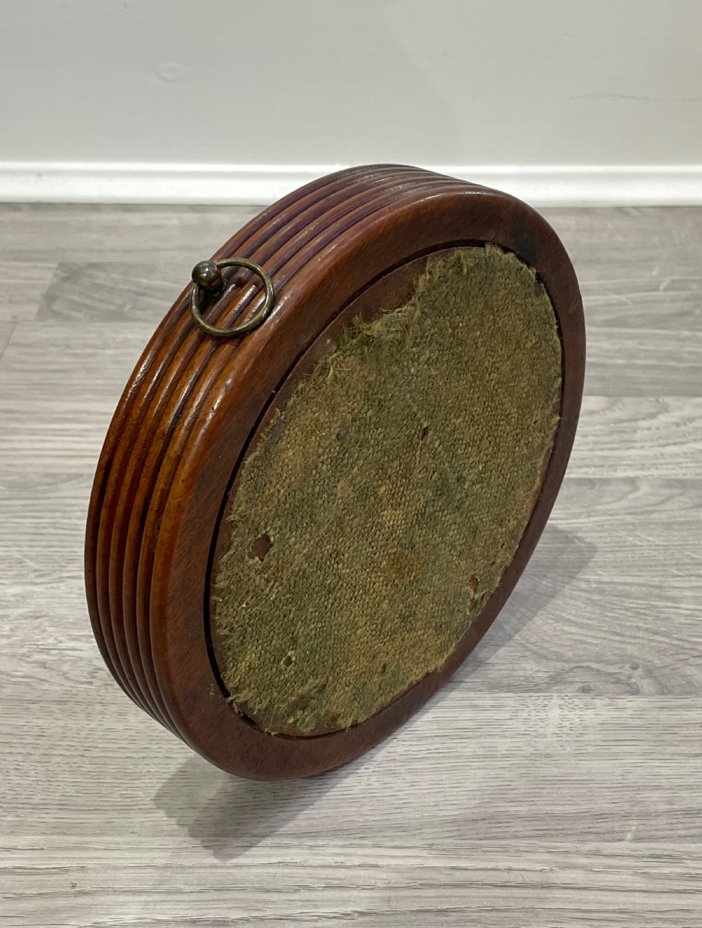 George III Mahogany Decanter Coaster View VIII