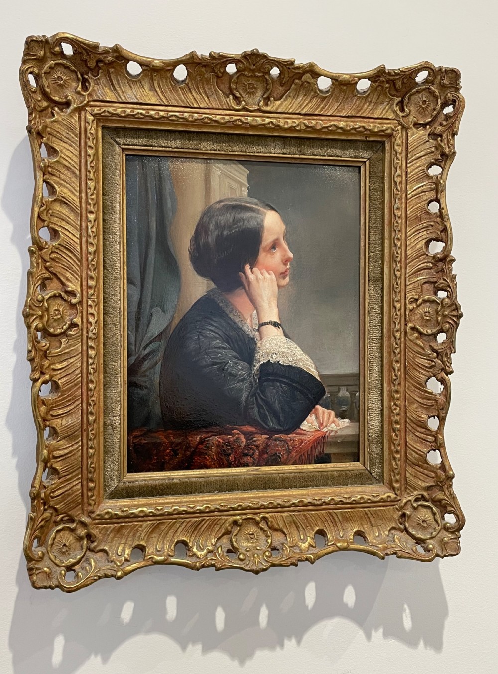 Edwin Frederick Holt, (British 1830-1912), Portrait, Oil on Board View III