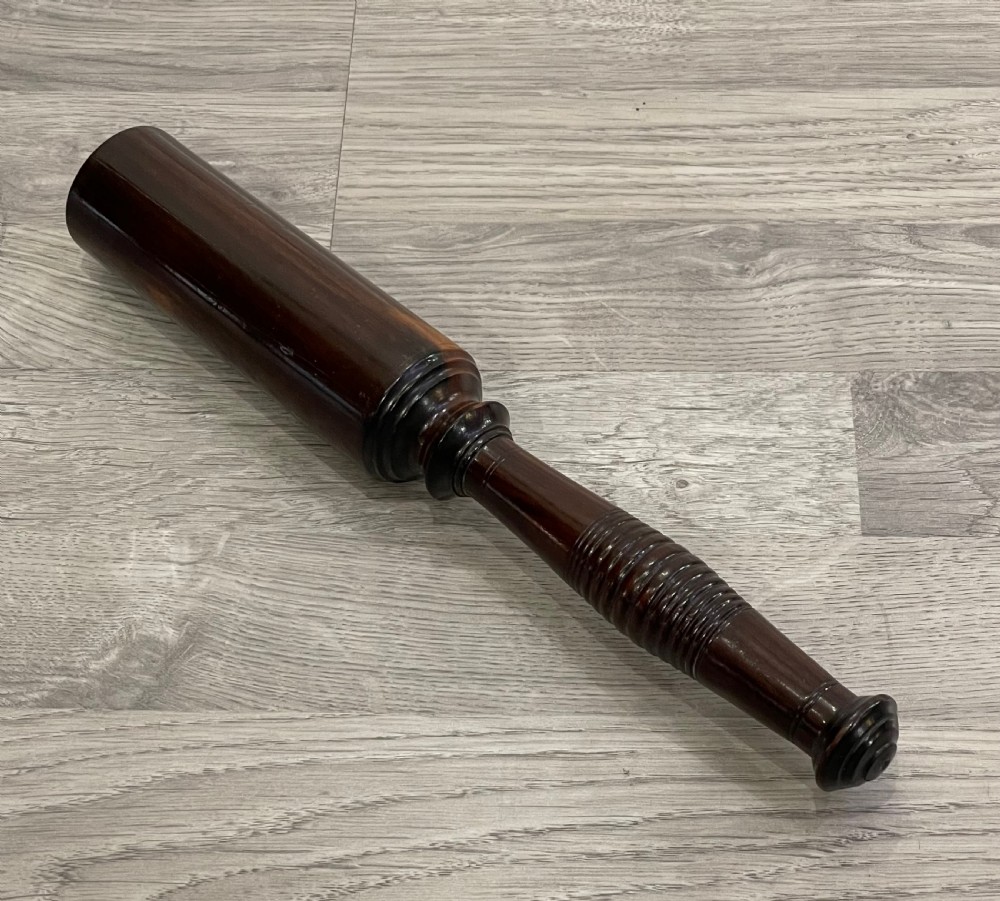 Quality George IV Rosewood Truncheon Tipstaff