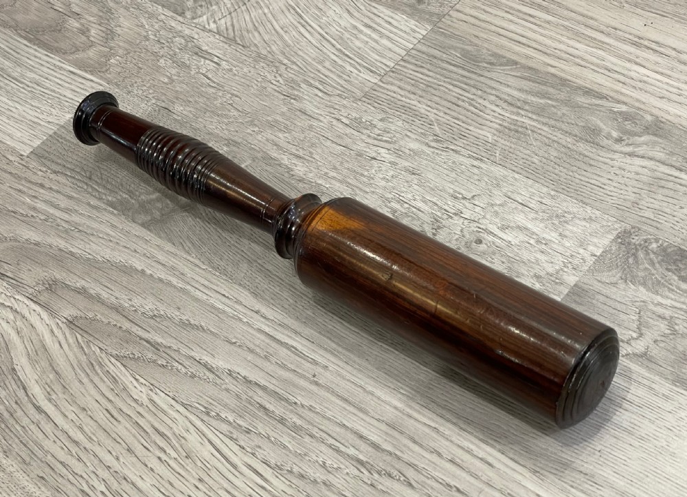 Quality George IV Rosewood Truncheon Tipstaff View IV