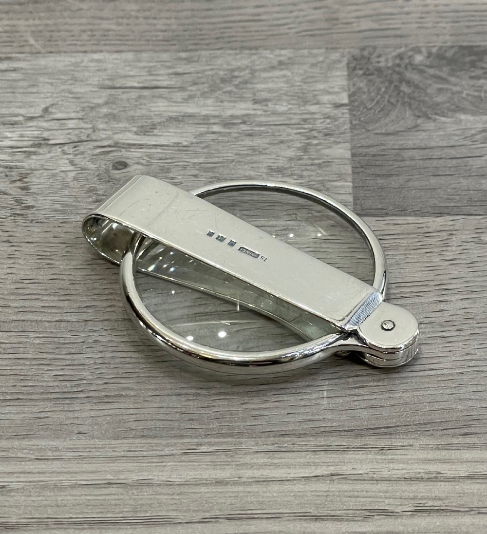 George V Silver Magnifying Glass by Sampson Mordan