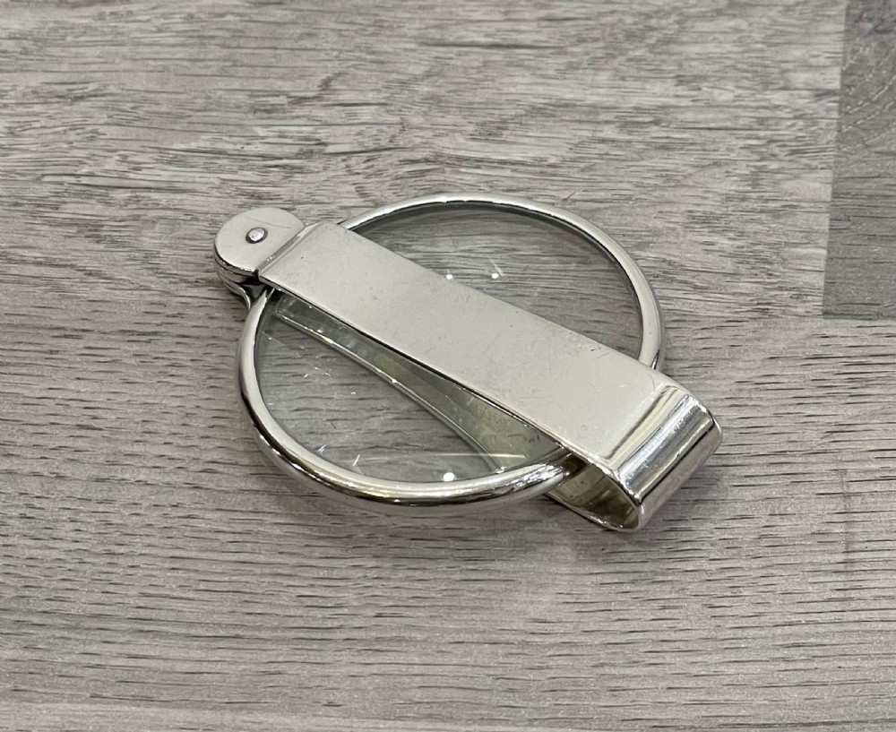 George V Silver Magnifying Glass by Sampson Mordan View IV