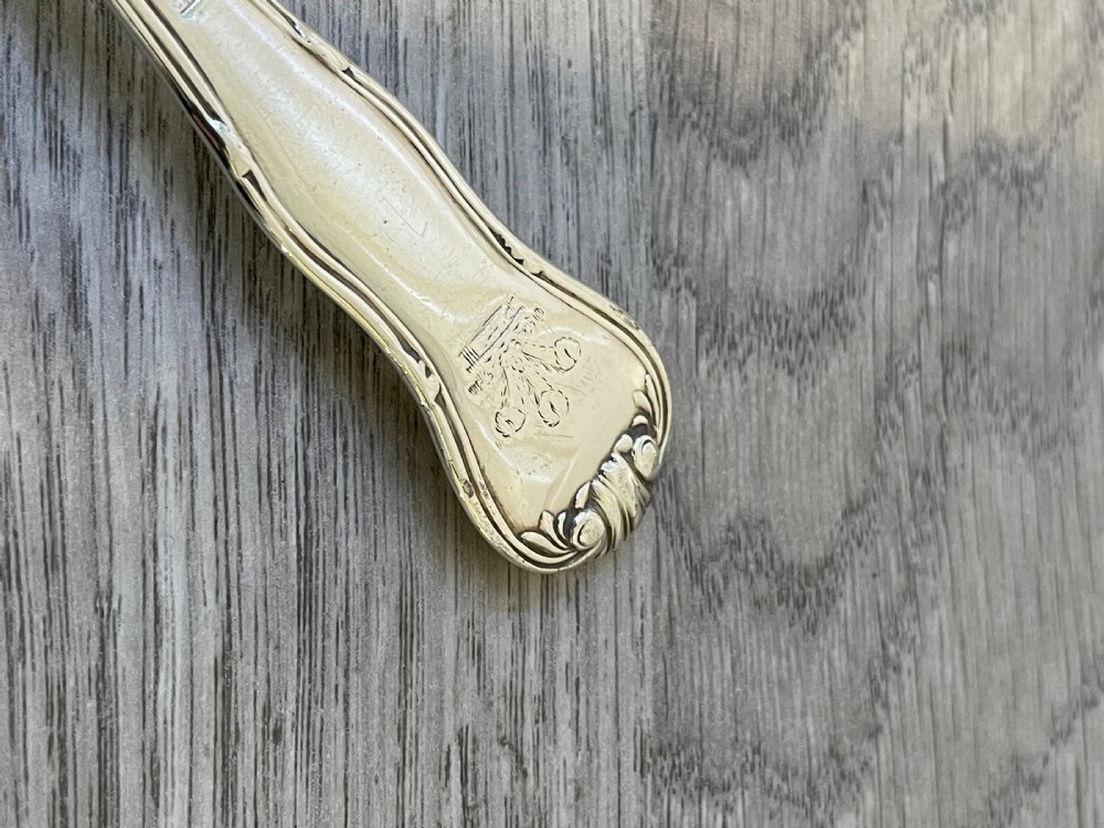 George IV Silver Sugar Sifter Spoon, 1822 View IV
