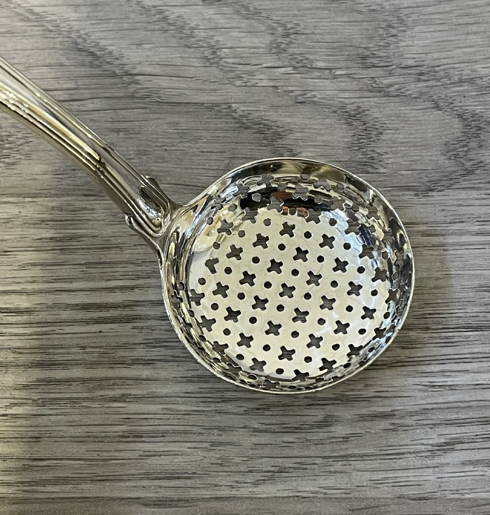 George IV Silver Sugar Sifter Spoon, 1822 View V