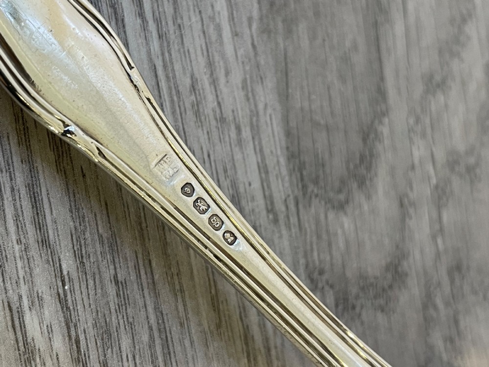 George IV Silver Sugar Sifter Spoon, 1822 View VII