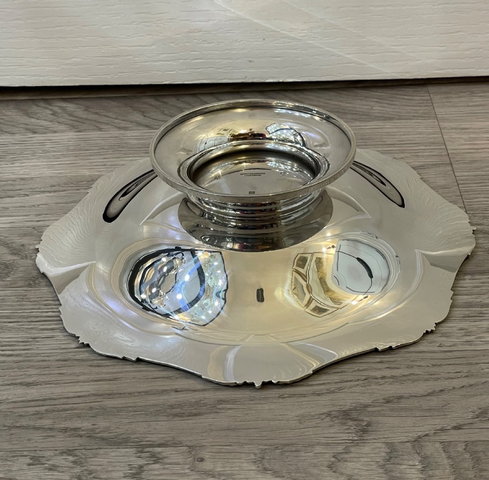 Scottish Silver Fruit Bowl by Hamilton & Inches, Edinburgh  View VI