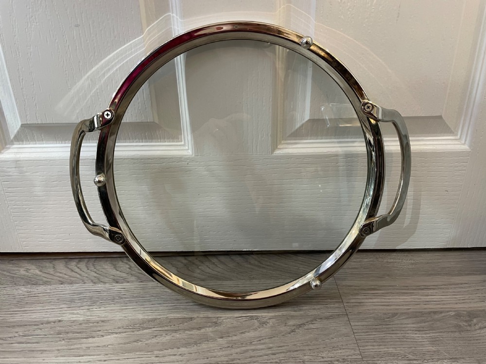 Art Deco Silver Plated Drinks Tray  View IV