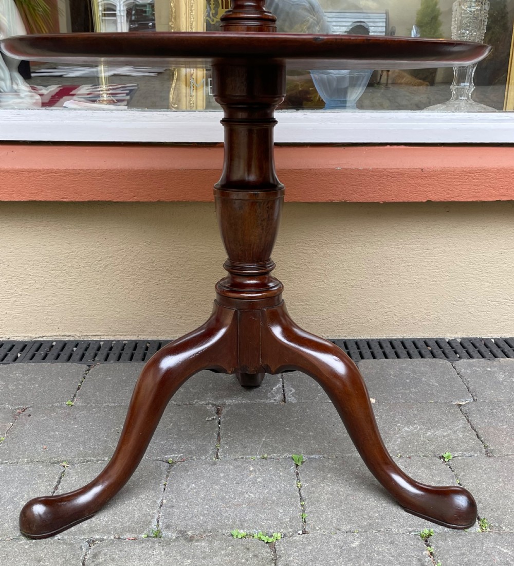 Georgian Mahogany Dumb Waiter Serving Table View III