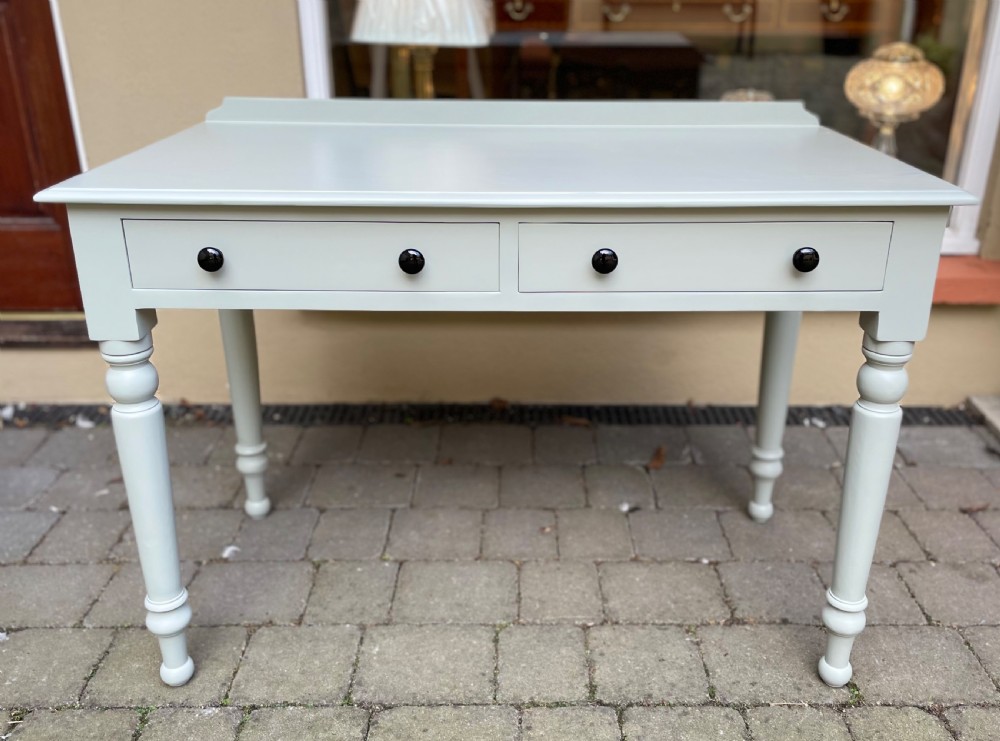 Victorian Painted Pine Side Writing Table by Heal & Sons
