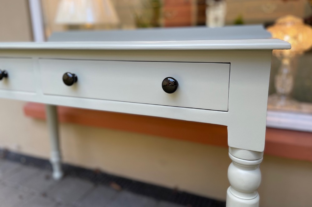 Victorian Painted Pine Side Writing Table by Heal & Sons View II