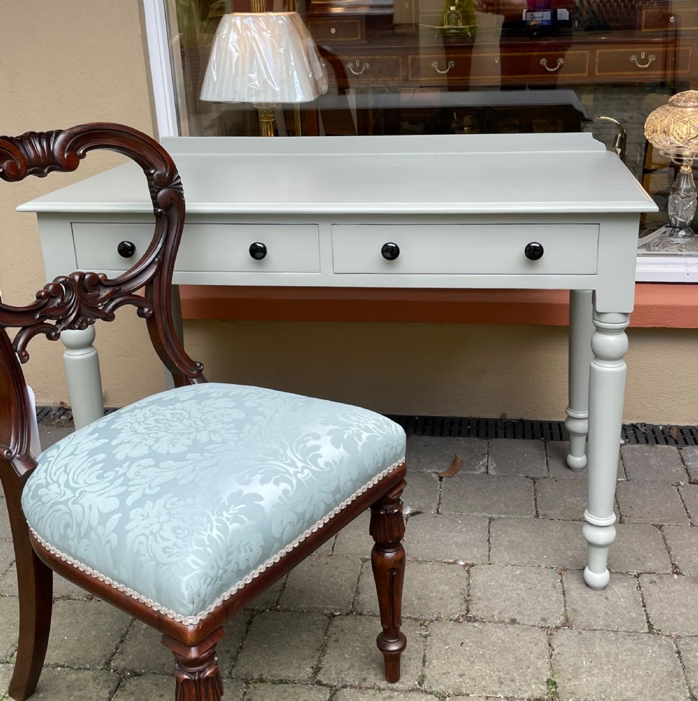 Victorian Painted Pine Side Writing Table by Heal & Sons View VII