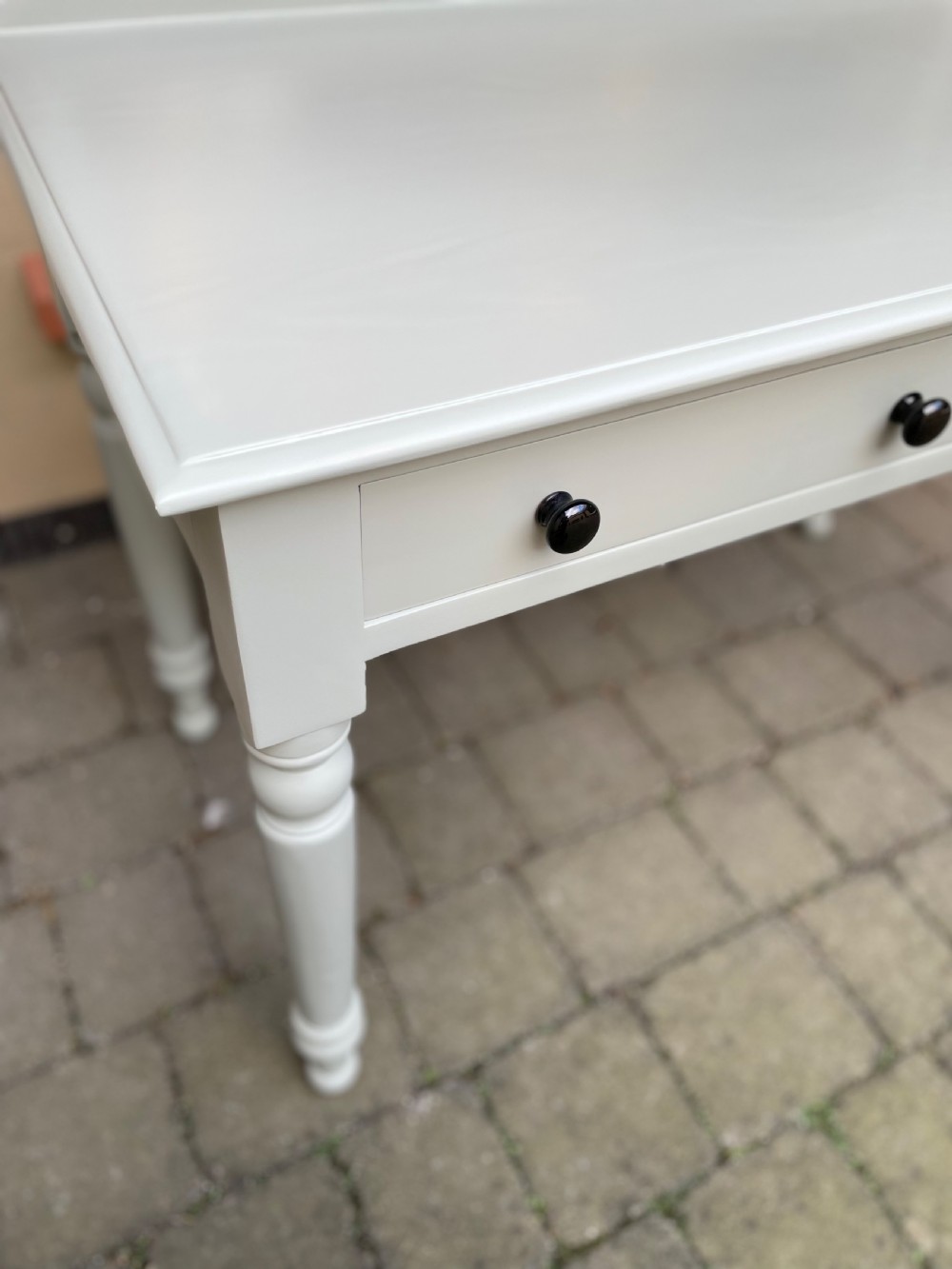 Victorian Painted Pine Side Writing Table by Heal & Sons View VIII