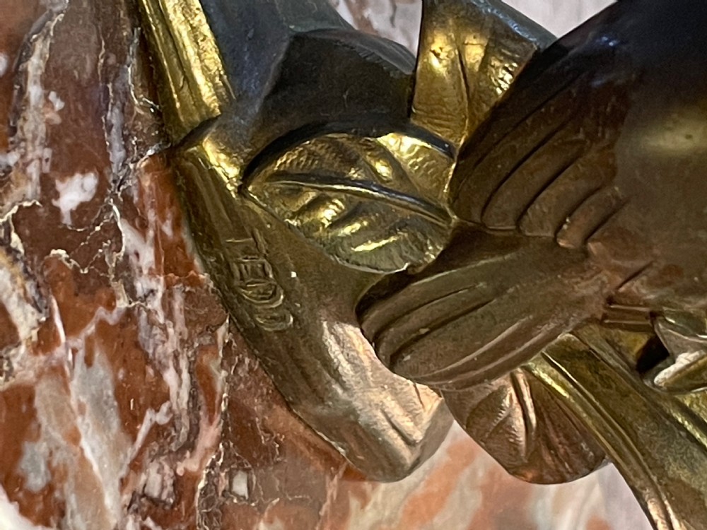 French Art Deco & Spelter Mood Lamp View III