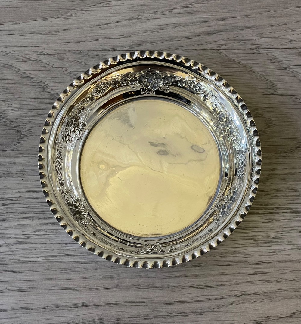 Edwardian Silver Bon Bon Dish Bowl, 1903 View IV