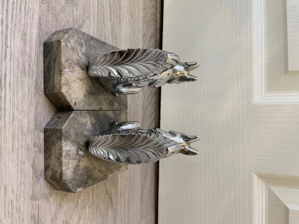 Pair of Art Deco Squirrel Book Ends  View VI