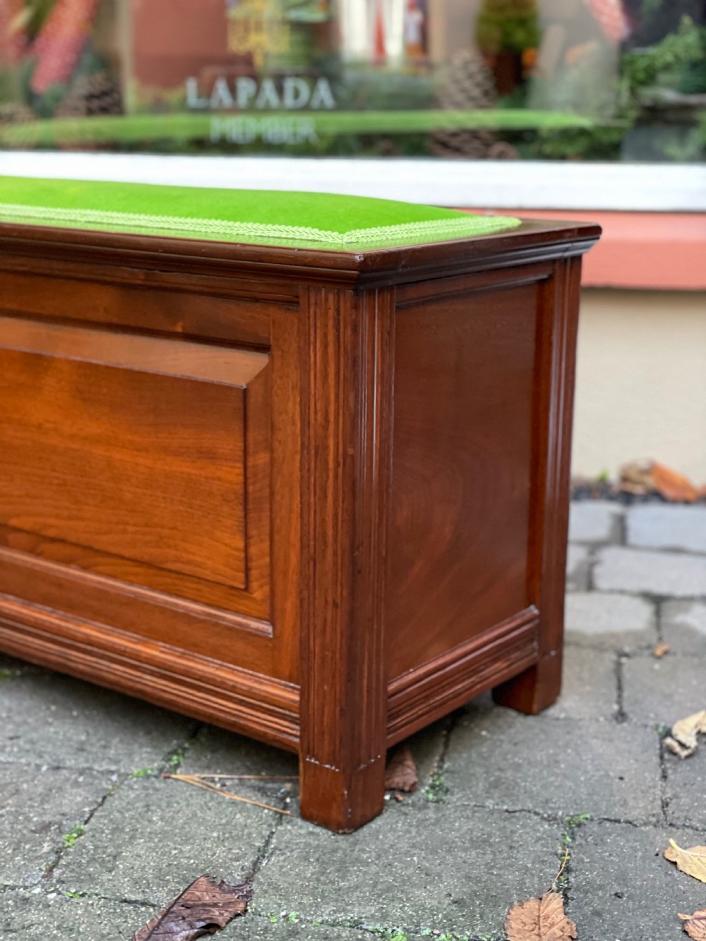 Victorian Mahogany Ottoman Window Seat by Gillows View IV