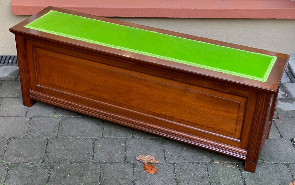 Victorian Mahogany Ottoman Window Seat by Gillows View V