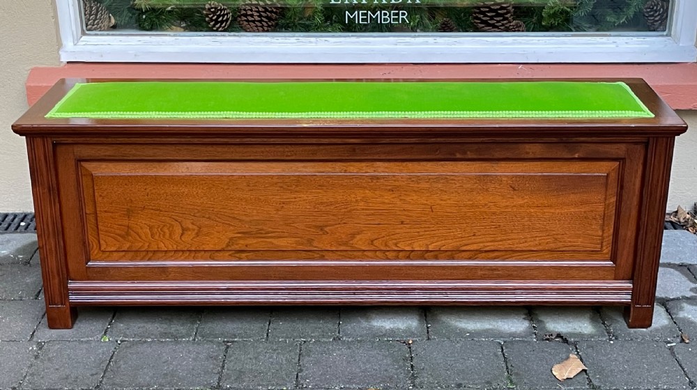 Victorian Mahogany Ottoman Window Seat by Gillows View VI