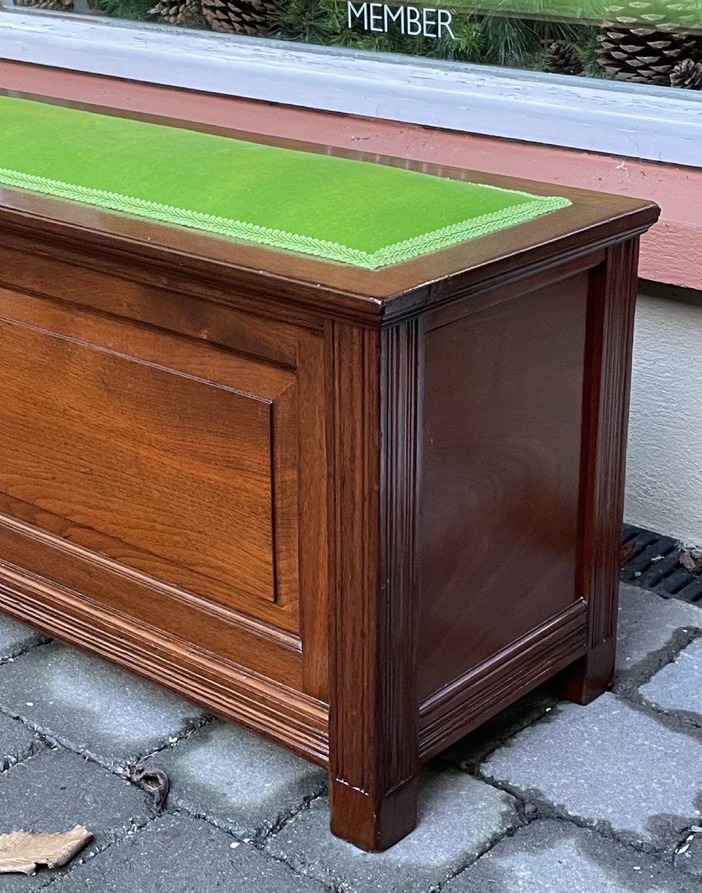 Victorian Mahogany Ottoman Window Seat by Gillows View VIII