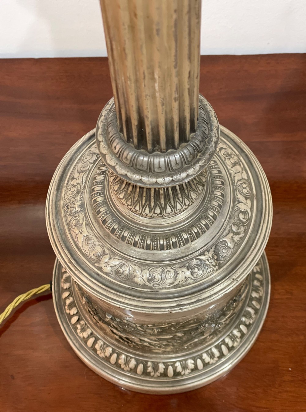 A most impressive Elkington & Co Table Lamp View III