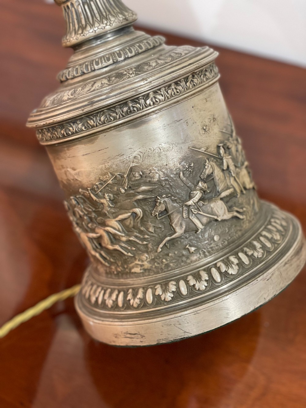 A most impressive Elkington & Co Table Lamp View IV