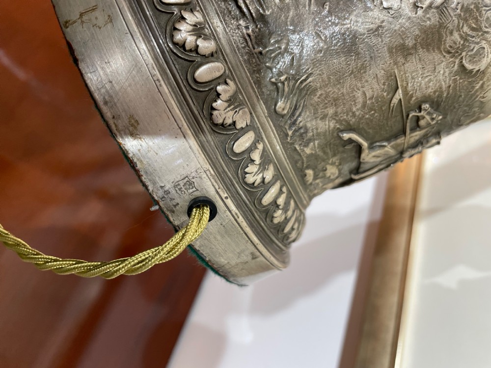 A most impressive Elkington & Co Table Lamp View VIII