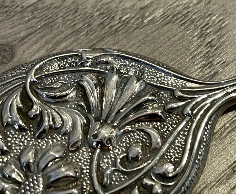 Miniature Silver Chatelaine Mirror by Crisford & Norris View IV