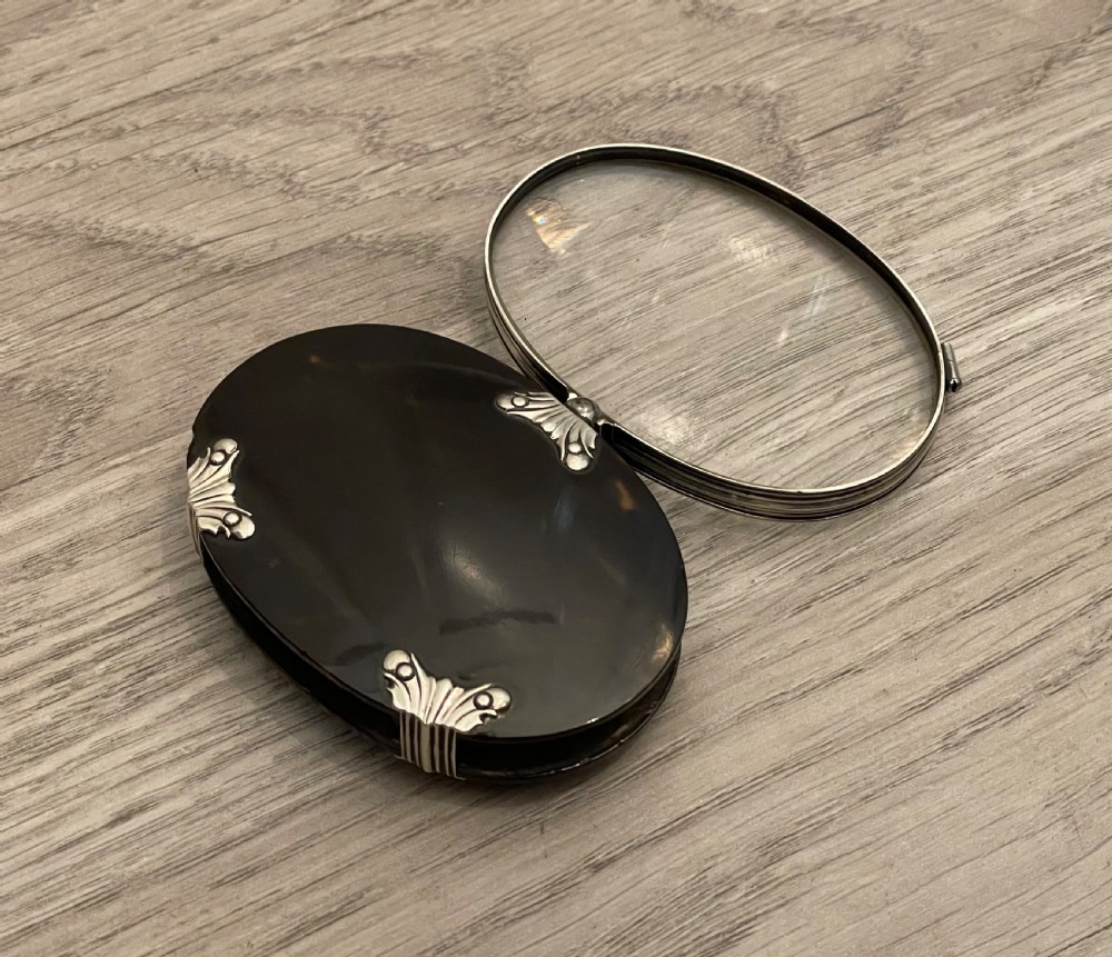 Georgian Tortoiseshell Magnifying Glass View III