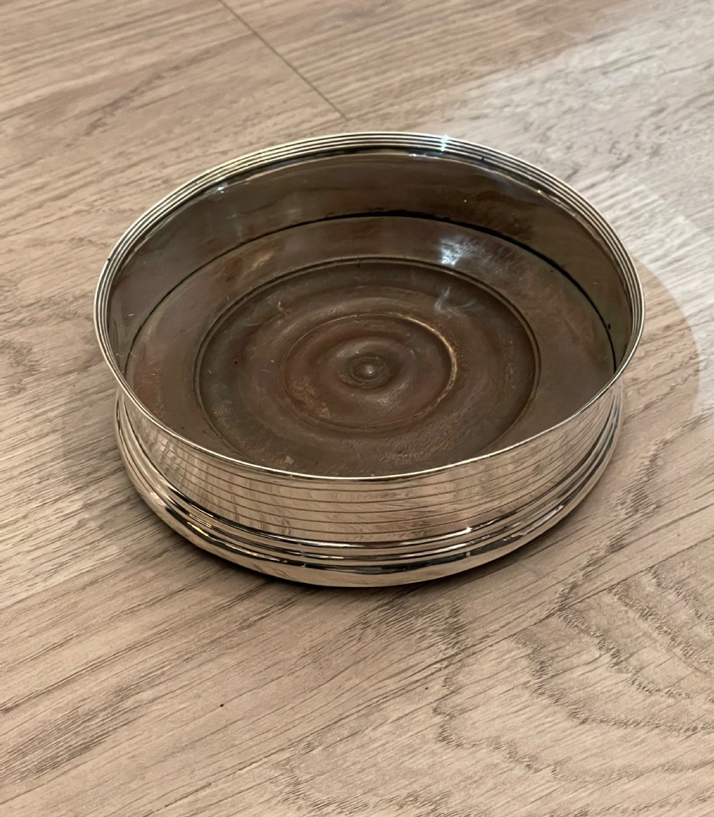 George III Silver Decanter Wine Coaster