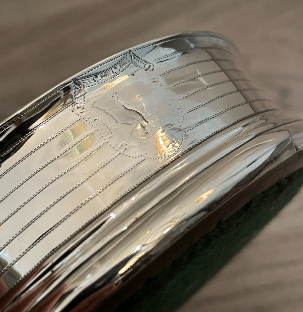George III Silver Decanter Wine Coaster View V